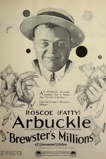 Poster de Filme Brewster's Millions (1921)