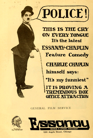 Poster 3 de Curta Carlitos Policial (1916)