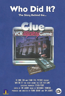 Who Did It? The Story Behind the Clue VCR Mystery Game - Poster / Capa / Cartaz - Oficial 1
