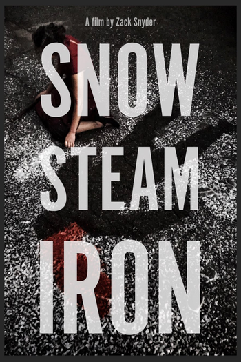 Poster de Curta Snow Steam Iron (2017)