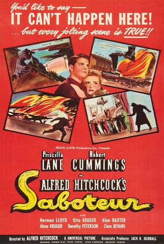 Poster 6 de Filme Sabotador (1942)