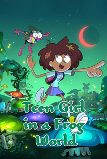 Teen Girl in a Frog World - Amphibia Shorts - Poster / Capa / Cartaz - Oficial 2