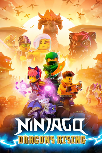 Poster de Franquia LEGO Ninjago: Dragons Rising (2023)