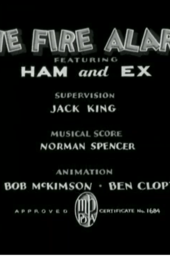 Poster de Curta The Fire Alarm (1936)