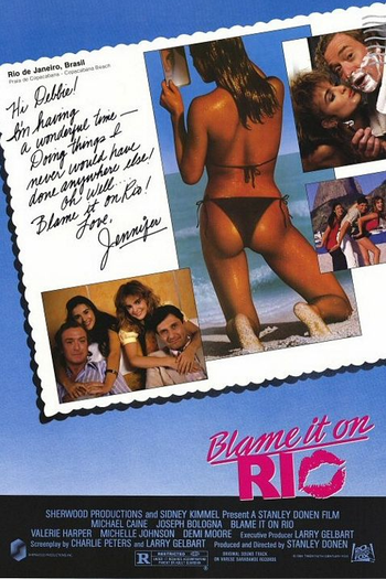 Poster de Filme Feitiço do Rio (1984)
