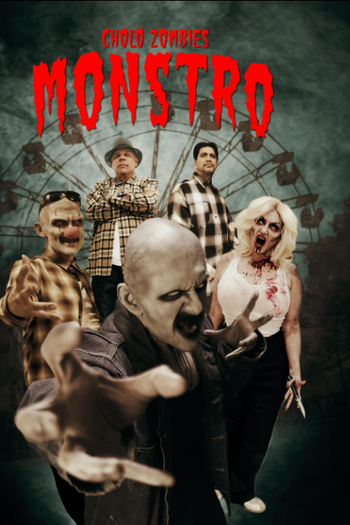 Poster de Filme Cholo Zombies Monstro (2023)