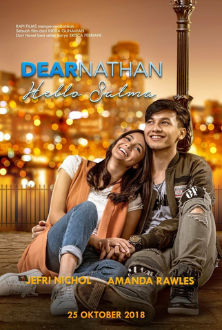 Poster 1 de Filme Dear Nathan Hello Salma (2018)