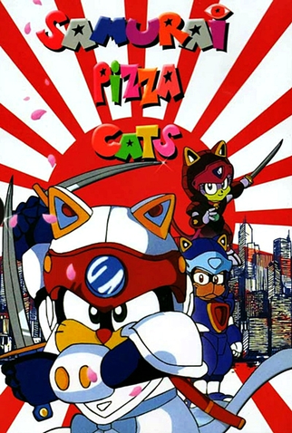 Poster 5 de Série Samurai Pizza Cats (1990)