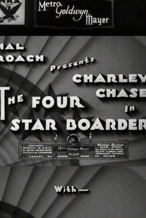 The Four Star Boarder  - Poster / Capa / Cartaz - Oficial 1