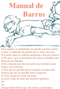 Manual de Barros - Poster / Capa / Cartaz - Oficial 1