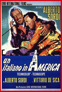 Um Italiano na América - Poster / Capa / Cartaz - Oficial 1