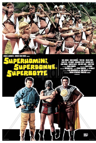 Poster 4 de Filme Superuomini, Superdonne, Superbotte (1974)