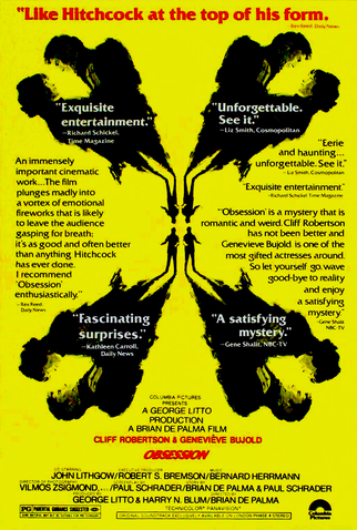 Poster 10 de Filme Trágica Obsessão (1976)