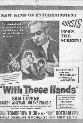 Poster 2 de Filme With These Hands (1950)