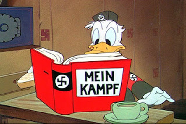 GARGALHANDO POR DENTRO: Pato Donald Nazista- Animação Feita Durante A 2ª GM