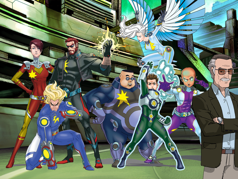 Foto 1 de Stan Lee's Mighty 7