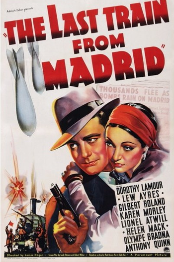 Poster de Filme O Último Trem de Madri (1937)