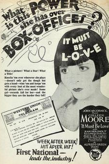 Poster de Filme Deve Ser Amor (1926)