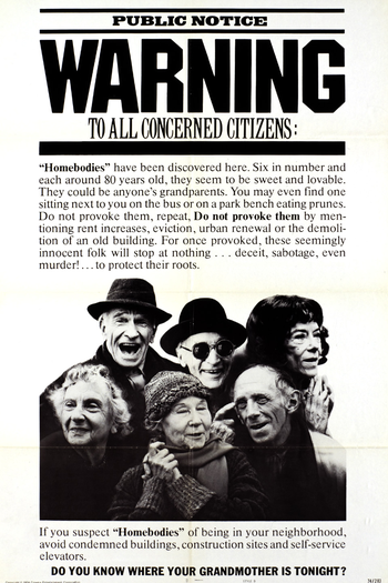  de Filme Homebodies (1974)