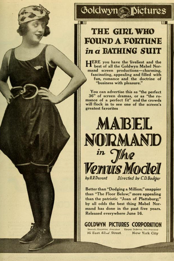 Poster de Filme Um Modelo Perfeito (1918)