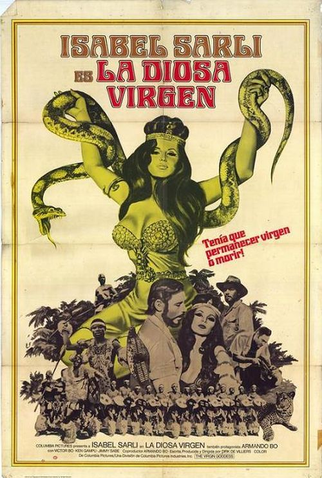 Poster 1 de Filme La Diosa Virgen (1974)