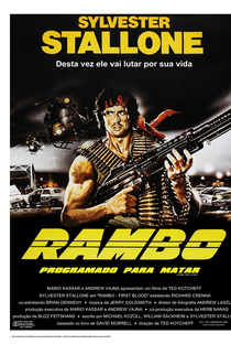 Rambo: Programado Para Matar - Poster / Capa / Cartaz - Oficial 10