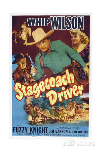 Poster de Filme Stagecoach Driver (1951)