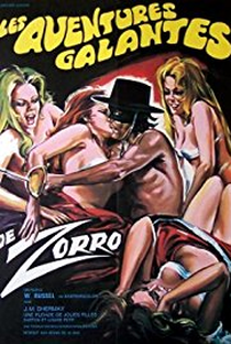 As Façanhas Amorosas de Zorro - Poster / Capa / Cartaz - Oficial 1