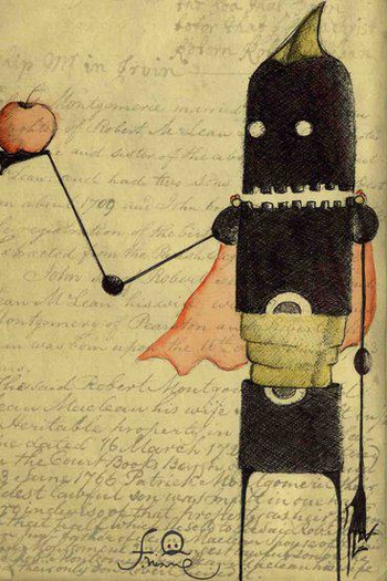 Poster de Curta O Robô e a Maçã (2016)