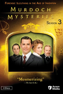 Os Mistérios do Detetive Murdoch (3ª temporada) - Poster / Capa / Cartaz - Oficial 1