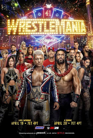 Poster 1 de TV WWE WRESTLEMANIA 41 (2025)
