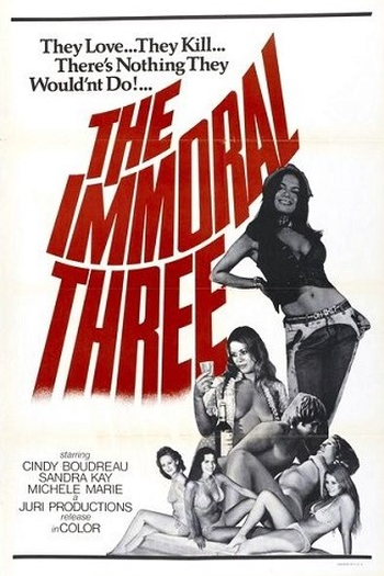 Poster de Filme The Immoral Three (1975)