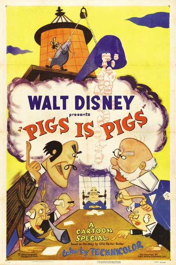 Poster de Curta Pigs Is Pigs (1954)