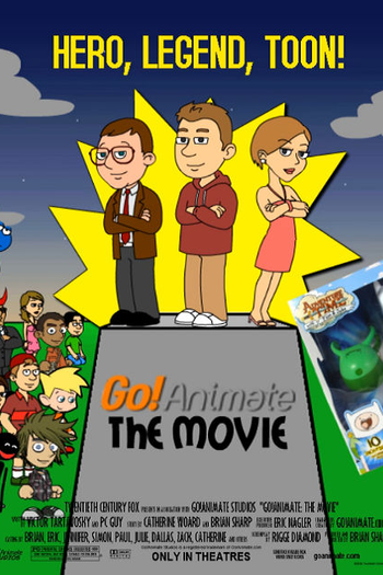 Poster de Filme Go!Animate: o Flime (2006)