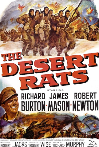Poster 1 de Filme Ratos do Deserto (1953)