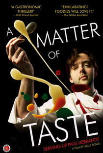 A Matter Of Taste: Serving Up Paul Liebrandt - Poster / Capa / Cartaz - Oficial 1