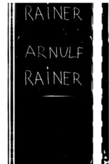  de Curta Arnulf Rainer (1960)
