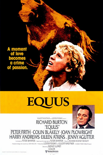 Poster de Filme Equus (1977)