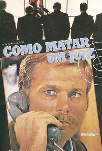 Como Matar um Juiz - Poster / Capa / Cartaz - Oficial 1