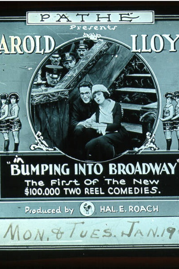Poster de Curta Estourando na Broadway (1919)