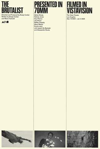 Poster 10 de Filme O Brutalista (2024)