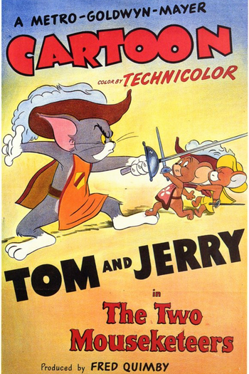 Poster de Curta Os Dois Mosqueteiros (1951)
