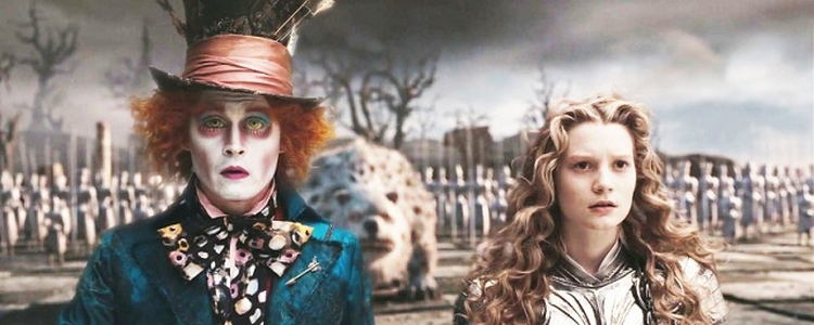 Johnny Depp e Mia Wasikowska confirmados em Alice no País das Maravilhas 2