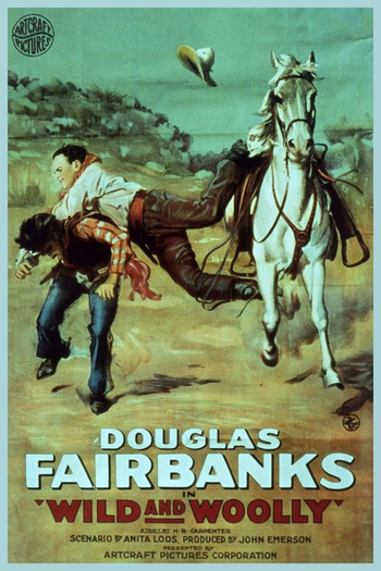 Poster de Curta Wild and Woolly (1917)