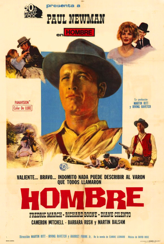 Poster 2 de Filme Hombre (1967)