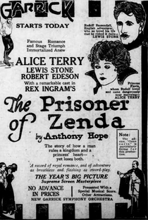 the prisoner of zenda 1922