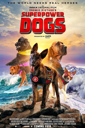 Poster de Filme Superpower Dogs (2019)