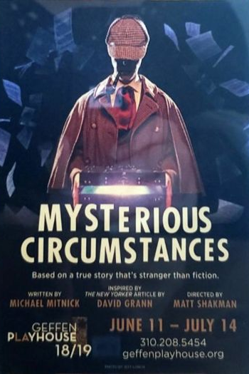  de Filme Mysterious Circumstances (Play) (2019)