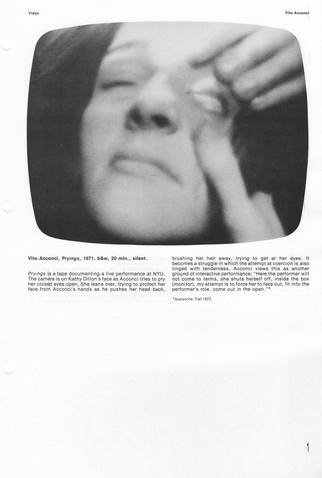 Poster 1 de Curta Pryings (1971)