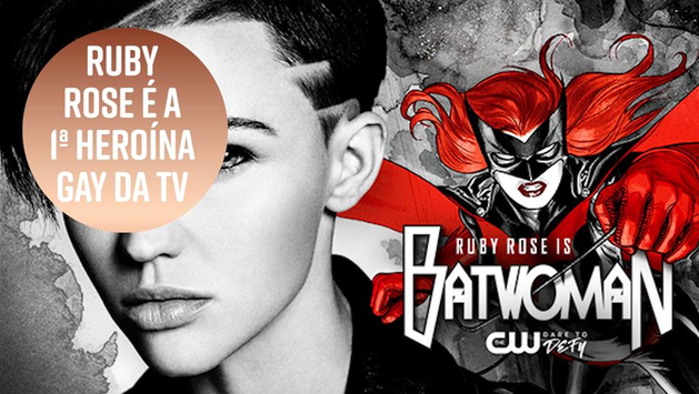 Ruby Rose será a Batwoman em nova série da CW